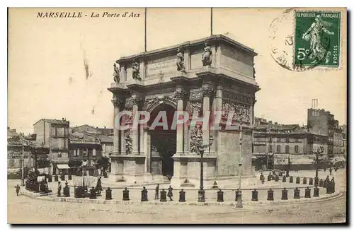 Cartes postales Marseille La Porte d'Aix