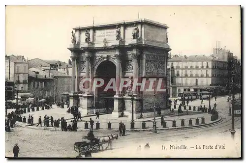 Cartes postales Marseille La Porte d'Aix