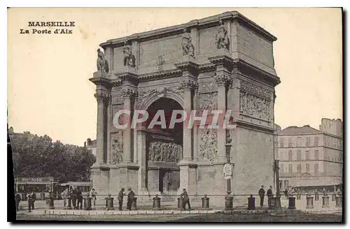 Cartes postales Marseille La Porte d'Aix