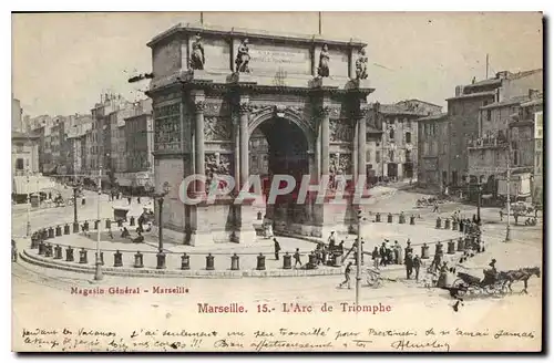 Cartes postales Marseille L'Arc de Triomphe