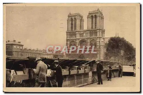 Ansichtskarte AK Paris Les Bouquimistes du Quai Saint Michel