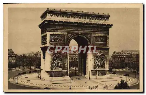 Cartes postales Paris Arc de Triomphe de l'Etoile