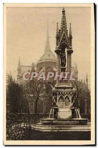 Ansichtskarte AK Paris L'Abside de Notre Dame