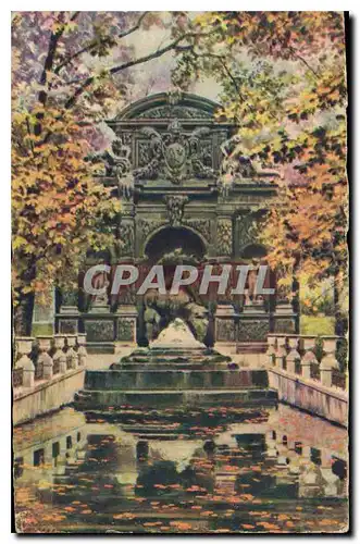 Ansichtskarte AK Paris Fontaine Medicis Jardin du Luxembourg