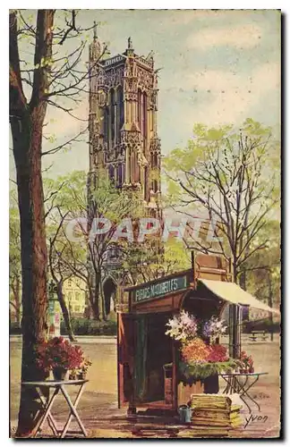 Cartes postales Paris La Tour Saint Jacques