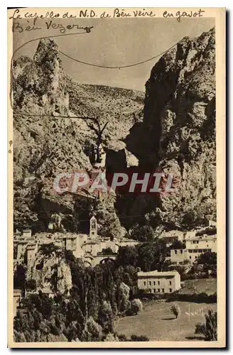 Cartes postales Moustiers Ste Marie Basses Alpes