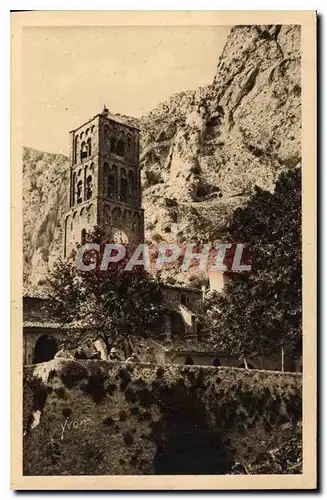 Ansichtskarte AK Paysages et Pierres de Provence Le Vieux Clicher de Moutiers Sainte Marie