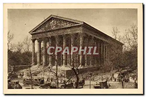 Ansichtskarte AK Les Petits Tableaux de Paris La Madeleine construite sous la forme d'un temple grec d'apres les