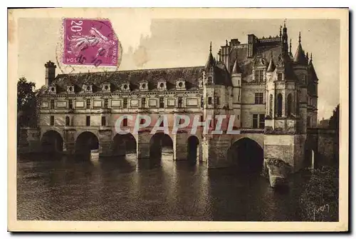 Ansichtskarte AK Chateaux de la Loire Chateau de Chenonceaux L et L Facade Nord Est