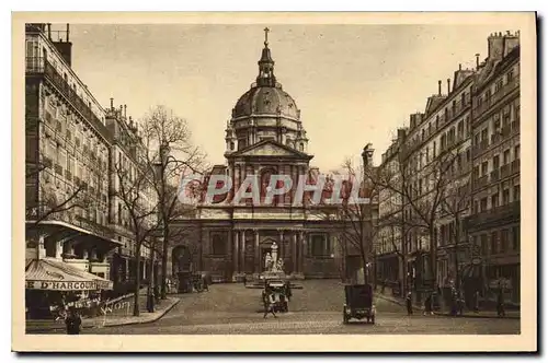 Cartes postales Facade de l'Eglise de la Sorbonne