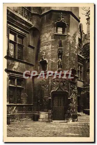 Cartes postales Paris Musee de Cluny Detail de la Cour d'Honneur