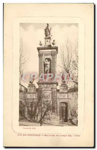 Cartes postales Aix en Provence Mausolee de Joseph