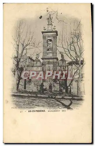 Cartes postales Aix en Provence Monument Sec