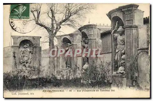 Ansichtskarte AK Aix en Provence Vue d'Ensemble du Tombeau Sec