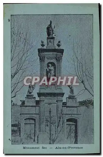 Cartes postales Monument Sec Aix en Provence