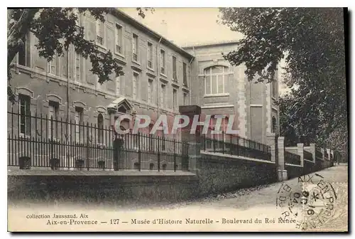 Ansichtskarte AK Aix en Provence Musee d'Histoire Naturelle Boulevard du Roi Renee