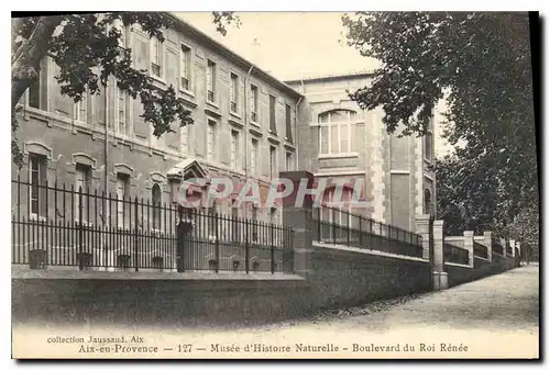 Cartes postales Aix en Provence Musee d'Histoire Naturelle Boulevard du Roi Renee