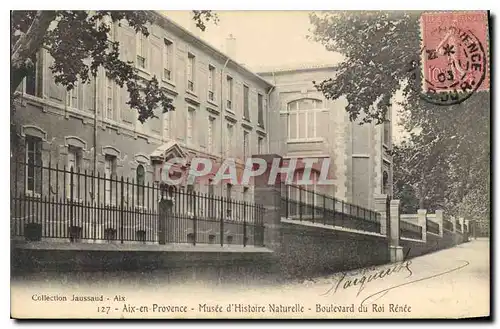 Cartes postales Aix en Provence Musee d'Histoire Naturelle Boulevard du Roi Renee