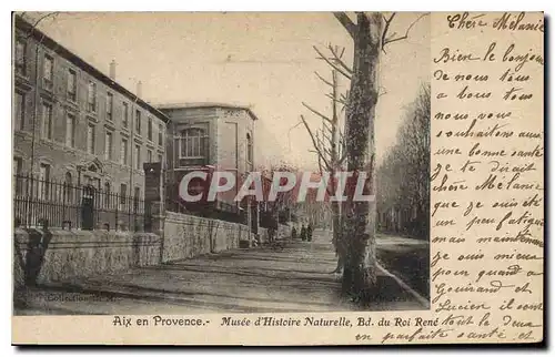 Cartes postales Aix en Provence Musee d'Histoire Naturelle Bd du Roi Rene