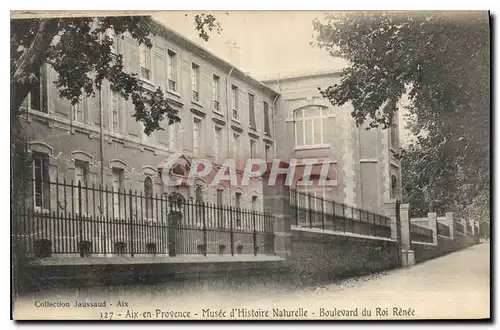 Ansichtskarte AK Aix en Provence Musee d'Histoire Naturelle Boulevard du Roi Renee