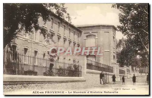 Ansichtskarte AK Aix en Provence Le Museum d'Histoire Naturelle