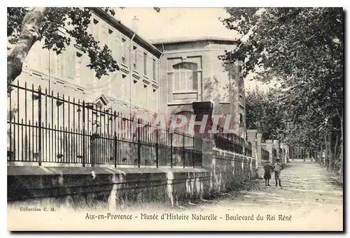 Cartes postales Aix en Provence Musee d'Histoire Naturelle Boulevard du Roi Rene