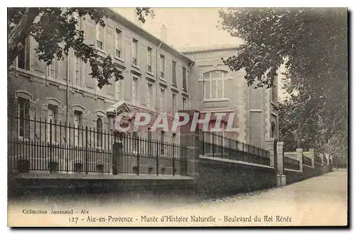 Ansichtskarte AK Aix en Provence Musee d'Histoire Naturelle Boulevard du Roi Renee