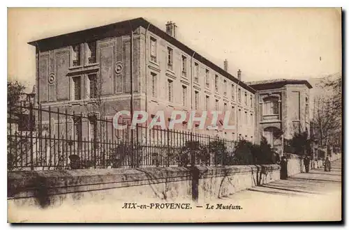 Cartes postales Aix en Provence Le Museum