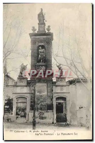 Ansichtskarte AK Aix en Provence Le Monument Sec