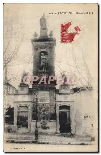 Cartes postales Aix en Provence Monument Sec