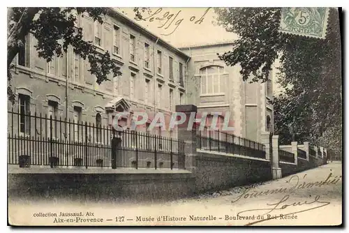 Ansichtskarte AK Aix en Provence Musee d'Histoire Naturelle Boulevard du Roi Renee