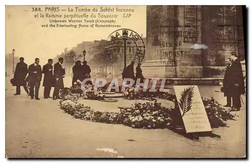 Cartes postales Paris Le Tombe du Soldat Inconnu