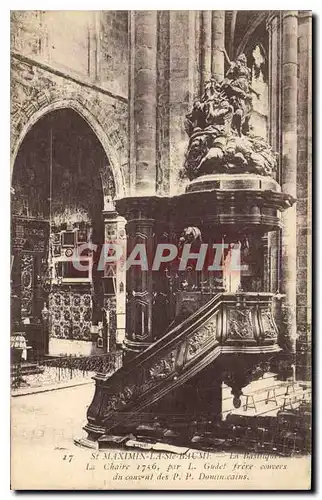 Ansichtskarte AK St Maximin La Ste Baume La Basilique