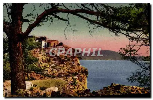 Cartes postales Toulon Cap Brun Un coin du Chemin des Douaniers