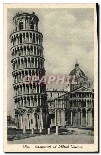 Ansichtskarte AK Pisa Campanile ed Abside Duomo