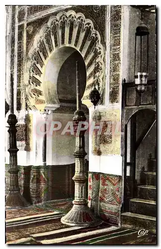 Cartes postales Tlemcen Interieur de la Mosquee La Machrol