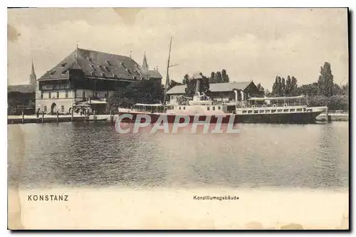 Cartes postales Konstanz Konzillumagebaude