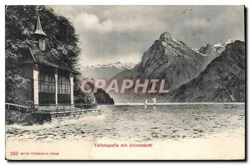 Cartes postales Teliskapelle mit Urirotstock
