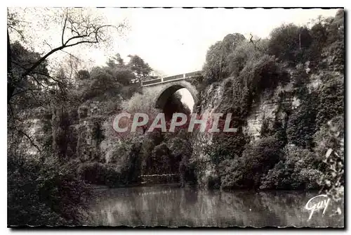 Ansichtskarte AK Paris Le parc des Buttes Chaumont Le Lac et le Pont des Suicides