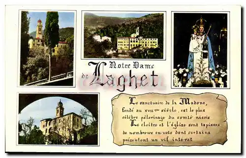 Cartes postales Notre Dame de Laghet