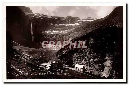 Cartes postales Gavarnie Le Cirque et l'Hotel du Cirque