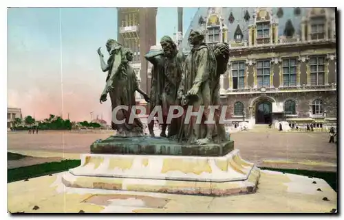 Cartes postales Calais Les Six Bourgeois