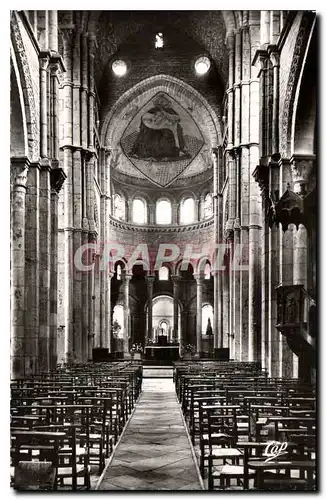 Cartes postales Paray le Monial Interieur de la Basilique