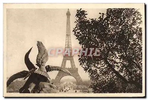 Ansichtskarte AK Paris La Tour Eiffel Aigle