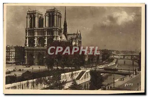 Cartes postales Paris Notre Dame de Paris Vue generale