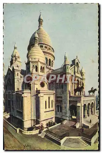 Ansichtskarte AK Paris Ensemble de la Basilique du Sacre Coeur