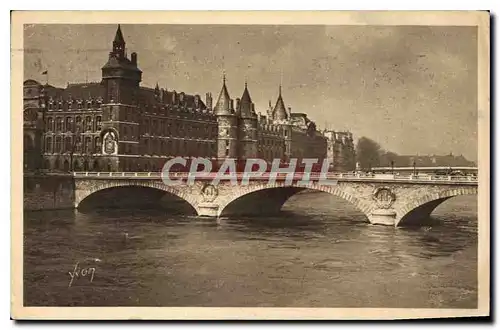 Ansichtskarte AK Paris Le Palais de Justice et le Pont au Change