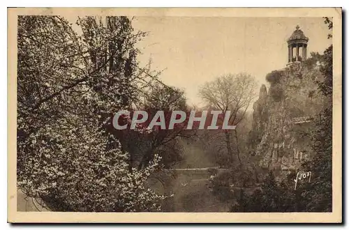 Ansichtskarte AK Paris Le Parc des Buttes Chaumont