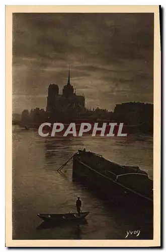 Ansichtskarte AK Paris La Seine au Quai de la Tournelle