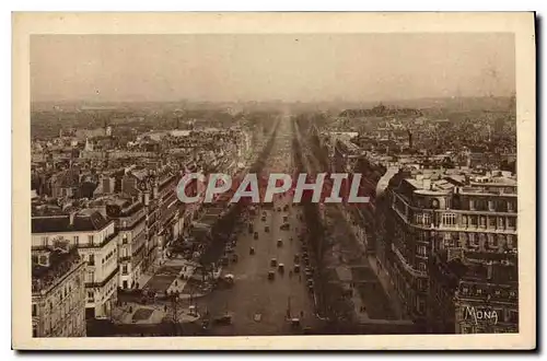 Cartes postales Paris L'Avenue des Champs Elysees